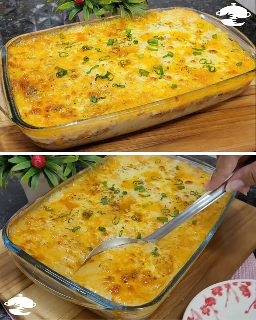 Batata com carne moída