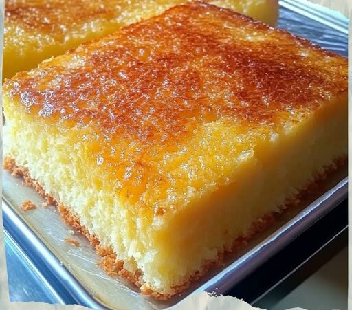 Bolo de Mandioca com Coco de Liquidificador