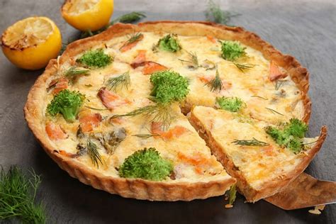 Torta de salmão